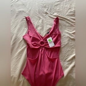 Pink rue21 bodysuit